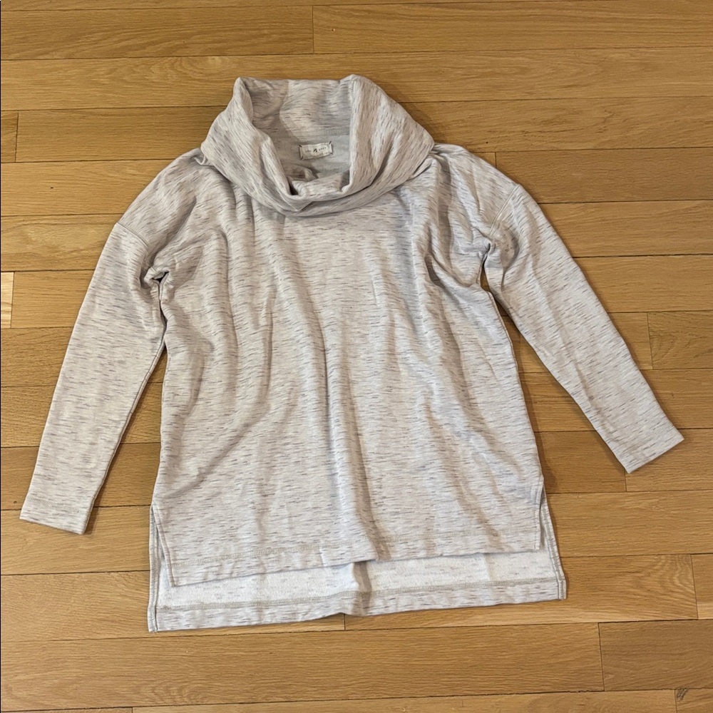 Ann Taylor Loft Lou & Grey‎ Zen Bounce Cozy Signature Soft Cowl Neck Sweater - Picture 2 of 14